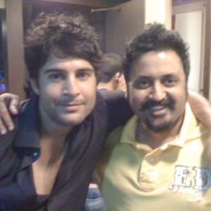 director rajeev khandelwal with actor rajeev khandelwal