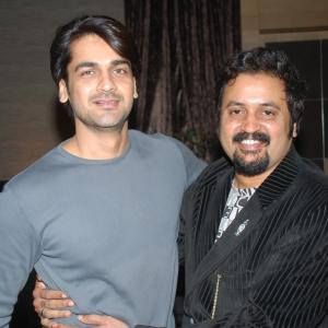 Actor Arjan Bajwa with Director Rajeev Khandelwal