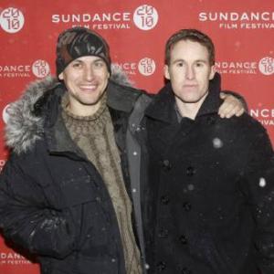 Rodrigo Cortes and Chris Sparling at the Sundance 2010 premiere of BURIED.