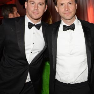 Bennett Miller and Channing Tatum at event of Foxcatcher (2014)