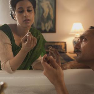 Still of Rahul Bose and Anita Majumdar in Midnight's Children (2012)