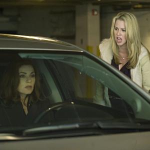 Still of Julianna Margulies and Kim Shaw in The Good Wife (2009)
