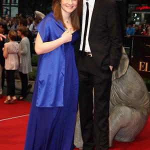 Nina  Patrick Mlleken attend the movie premiere of WATER FOR ELEPHANTS 2011