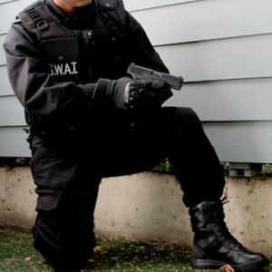 George Ison as SWAT team member