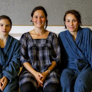 Tehilla, Pernilla and Noomi in Svinalängorna/Beyond