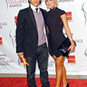 Will Yun Lee and Jennifer Birmingham at the Asian Excellence Awards.
