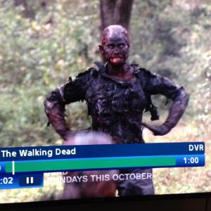 Stuntwoman Karin Justman on The Walking Dead Season 4 Episode 414 The Grove
