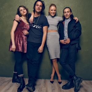 Keir Gilchrist Maika Monroe Olivia Luccardi and Daniel Zovatto