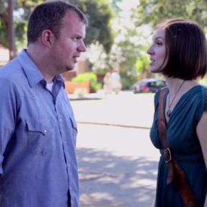 Dusty Warren and Jeanette Maus in the short film 