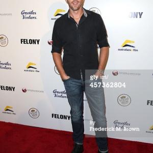LOS ANGELES CA  OCTOBER 16 Actor Adam J Yeend attends the Premiere of Felony at the Harmony Gold Theatre on October 16 2014 in Los Angeles California