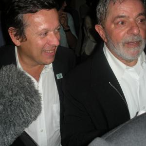 With Brazil`s President Lula