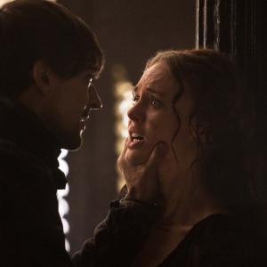 Still of Blake Ritson and Laura Haddock in Da Vincis Demons The Blood of Man 2014