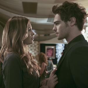 Still of Alexia Fast and Grey Damon in The Secret Circle 2011