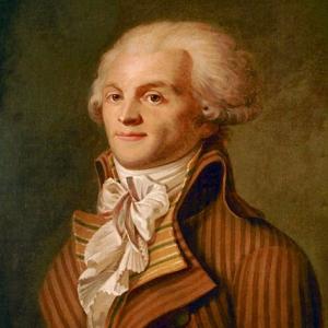 Robspierre defacto ruler of France1794 Piouscelibateupholder of cultural revolution and Year Zero at any cost armourae