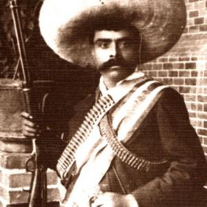 Zapata peasant revolutionary revolutionary force against the ferocious oppression of president Huerta and american allies armourae