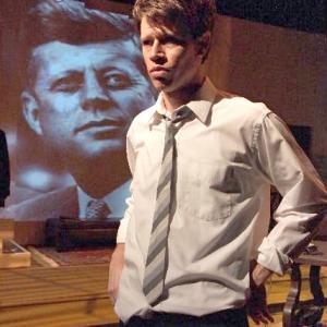 Brian Lee Franklin as ROBERT KENNEDY in the New York production of GOOD BOBBY 2009
