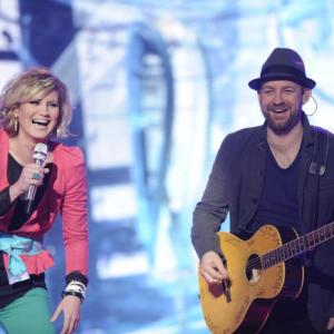 Still of Sugarland Jennifer Nettles and Kristian Bush in American Idol The Search for a Superstar 2002