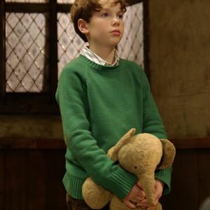 Jarrod as Michael holding his beloved toy Jacob in The Obolus Dec 2007