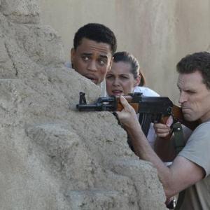 Still of Michael Ealy and Christine Woods in Zvilgsnis i ateiti 2009