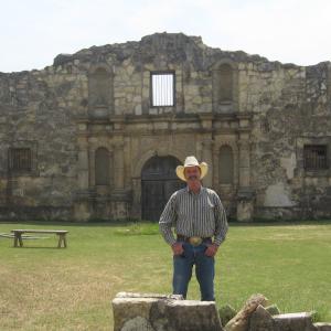 Dean Reading at Alamo Village in Brackettville Texas