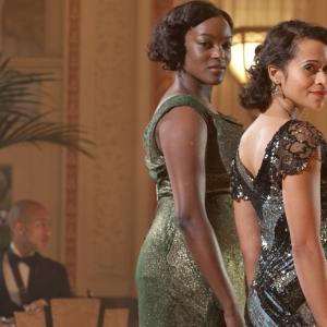 Still of Angel Coulby and Wunmi Mosaku in Dancing on the Edge (2013)