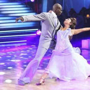 Still of Chad Johnson and Cheryl Burke in Dancing with the Stars 2005