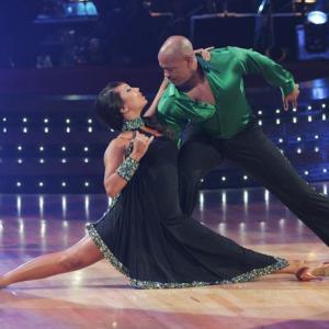Still of Maurice Greene and Cheryl Burke in Dancing with the Stars (2005)