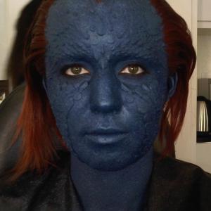 X-Men: First Class, Jennifer Lawrence (Mystique) stunt double