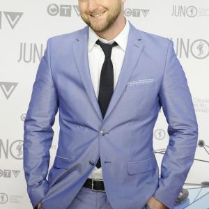 John Poliquin at the 2012 Juno Awards nominated for Best Music Video for Mother Mother The Stand