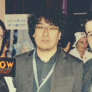 At Mar del Plata's International Film Fest with the amazing Bong Joon-ho and WOW Co-Director Max Franco.