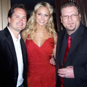 Manager/Producer Dave Flemming Model Stacy Keibler, and Mike Quinn