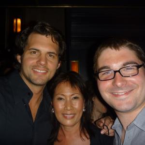 Kristoffer Polaha Life Unexpected Lilly Lee Maatta and James Kicklighter at The 2010 CW Upfront Afterparty