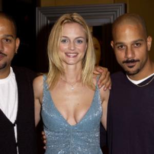 Heather Graham Albert Hughes and Allen Hughes at event of From Hell 2001