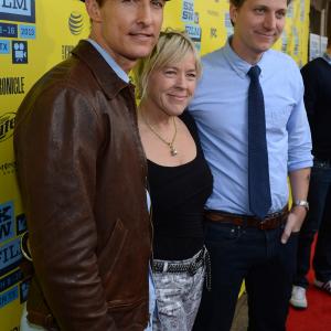 Matthew McConaughey, Sarah Green and Jeff Nichols at event of Mud (2012)