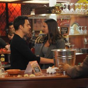 Still of Odette Annable and Jake Johnson in New Girl Quick Hardening Caulk 2013