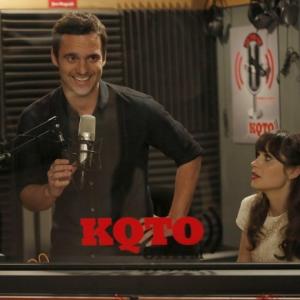 Still of Zooey Deschanel and Jake Johnson in New Girl (2011)