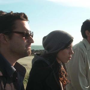 Still of Jake Johnson, Aubrey Plaza and Karan Soni in Safety Not Guaranteed (2012)