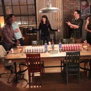 Still of Max Greenfield Damon Wayans Jr Hannah Simone Lamorne Morris and Jake Johnson in New Girl 2011