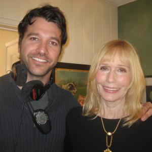 Chris Ivan Cevic with Sally Kellerman