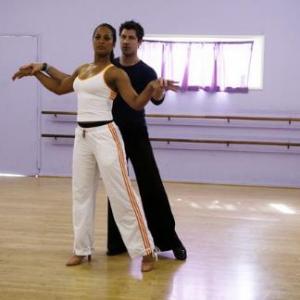 Still of Laila Ali and Maksim Chmerkovskiy in Dancing with the Stars 2005