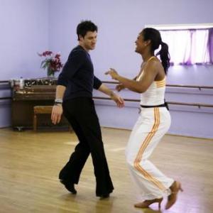 Still of Laila Ali and Maksim Chmerkovskiy in Dancing with the Stars 2005