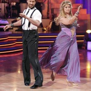 Still of Kirstie Alley and Maksim Chmerkovskiy in Dancing with the Stars (2005)