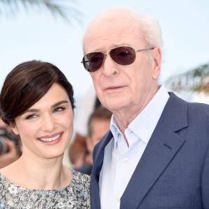 Michael Caine and Rachel Weisz at event of Jaunyste (2015)