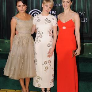 Mila Kunis, Michelle Williams and Rachel Weisz attend the world premiere of Walt Disney Pictures' 