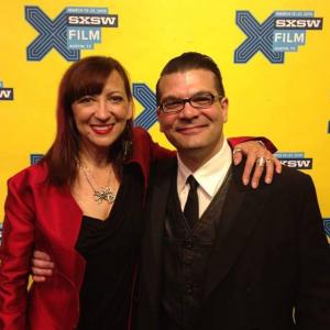 Chris Strompolos and Monica Rodriquez at SXSW 2015.