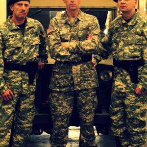 General Carter and his Soldiers from the Feature Film Zombie Massacre