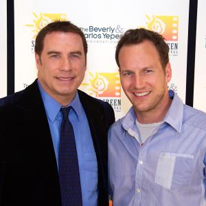 John Travolta and Patrick Wilson at Sunscreen Film Festival