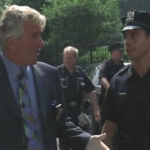 Photographs of Law and Order episodeBible Story Dennis Farina and Kevin Prowse