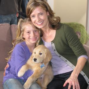 On set of Purina commercial 12-09.