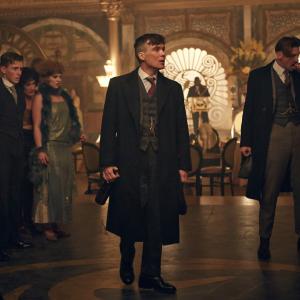 Still of Cillian Murphy Noah Taylor and Paul Anderson in Peaky Blinders 2013